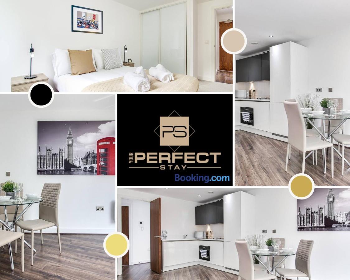 Luxe Modern Apartment By Your Perfect Stay Short Lets Birmingham Buitenkant foto