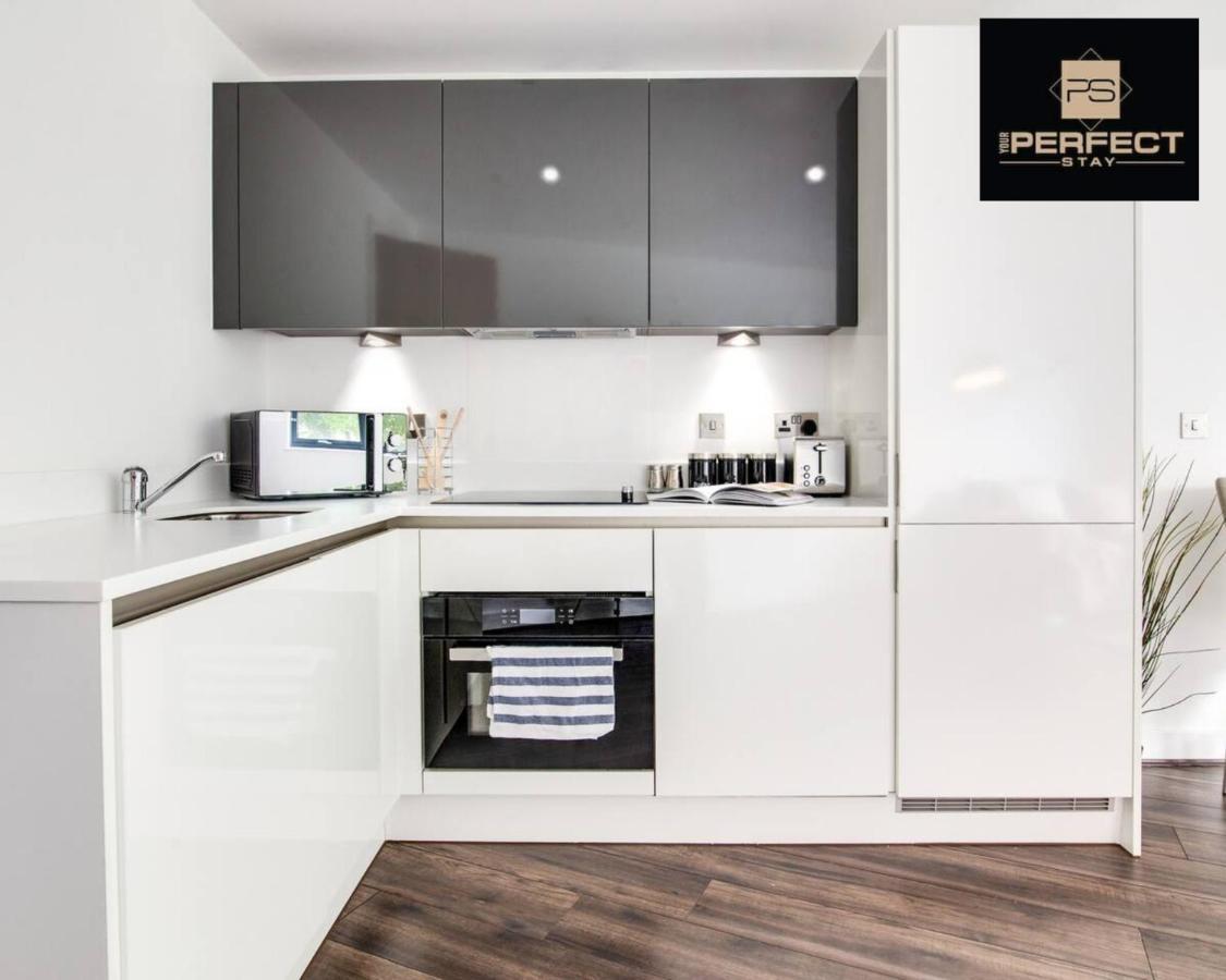 Luxe Modern Apartment By Your Perfect Stay Short Lets Birmingham Buitenkant foto