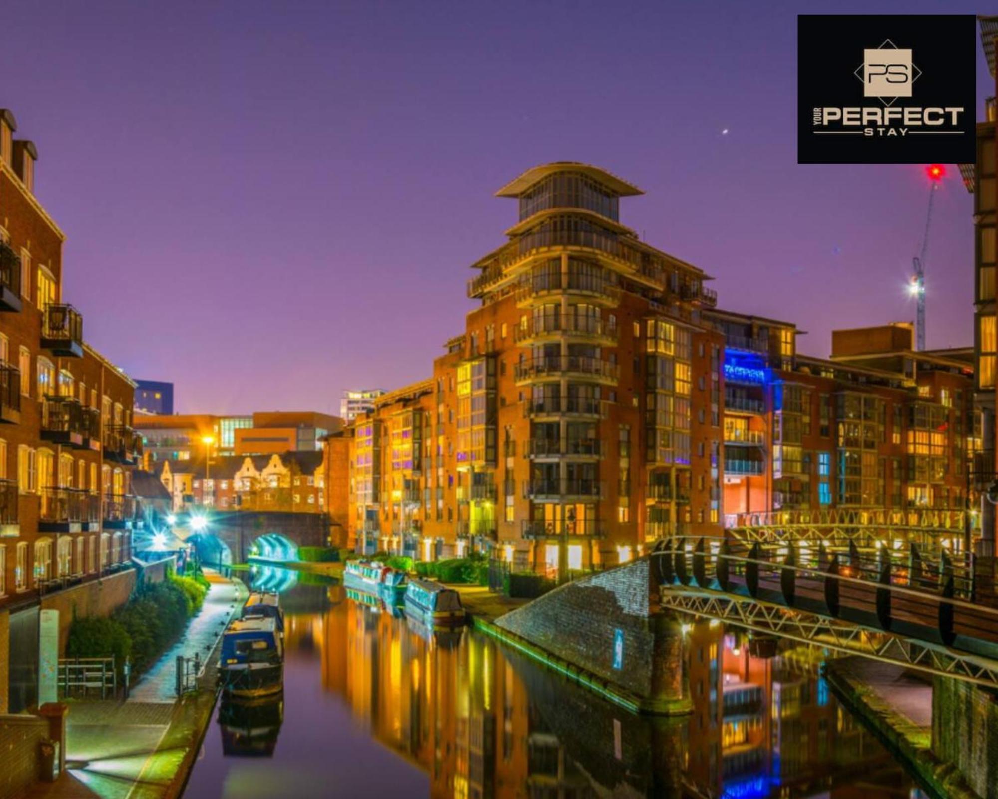 Luxe Modern Apartment By Your Perfect Stay Short Lets Birmingham Buitenkant foto