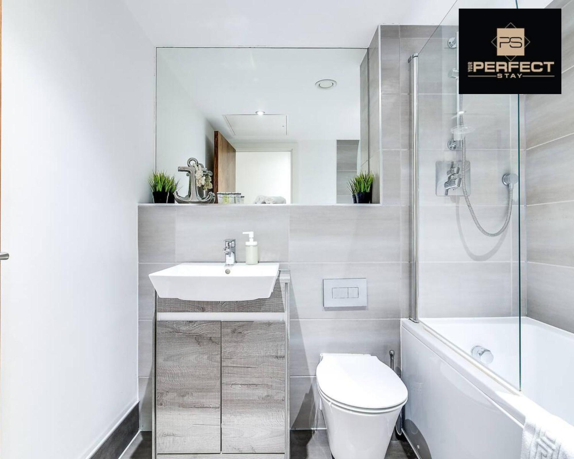 Luxe Modern Apartment By Your Perfect Stay Short Lets Birmingham Buitenkant foto